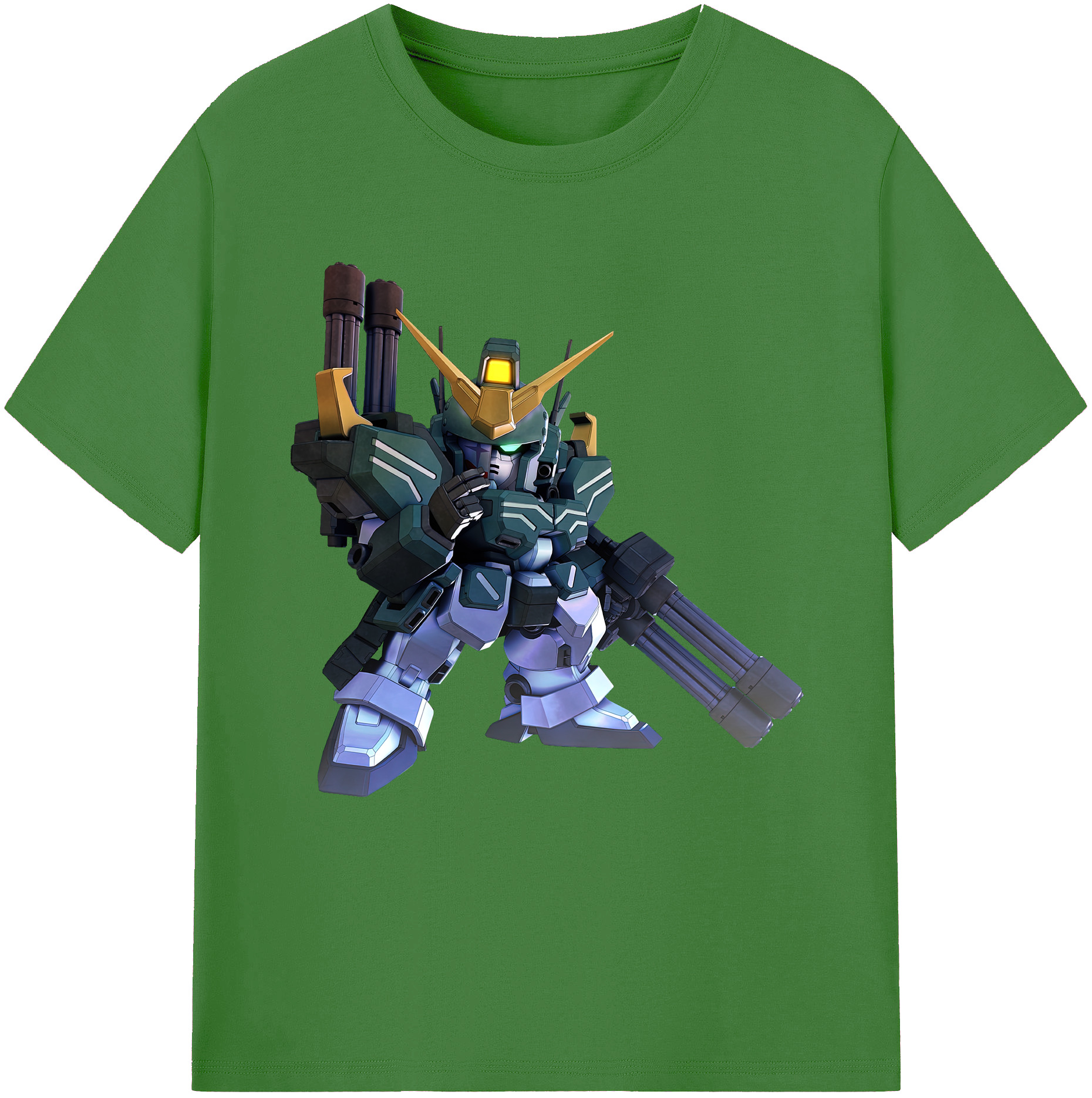 （画像用） 機動戦士ガンダム Mobile Suit Gundam レディースカジュアルプリントTシャツ（綿100％）
